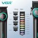 Комплект для стриження VGR STEPLERSS PRO 3 IN 1 BLACK, машинка для стриження (Clipper), тример, шейвер 10435 фото 6