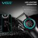 Комплект для стриження VGR STEPLERSS PRO 3 IN 1 BLACK, машинка для стриження (Clipper), тример, шейвер 10435 фото 5
