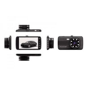 Відеореєстратор автомобільний на дві камери DVR CT520 S16 FULL HD 12709 фото