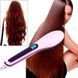 Расческа для выпрямления волос Fast Hair Straightener, электрический выпрямитель в виде расчески straightener 05656 фото 7