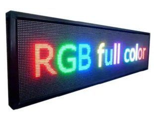Рухомий рядок RGB 135*23 см, табло для реклами 02254 фото