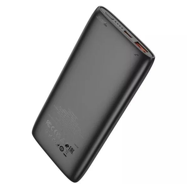 Портативний акумулятор Power Bank Hoco J122 Respect 22.5W+PD20W 10 000mAh Black 11905 фото