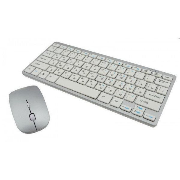 Беспроводная mini клавиатура и мышь keyboard 908 03971 фото