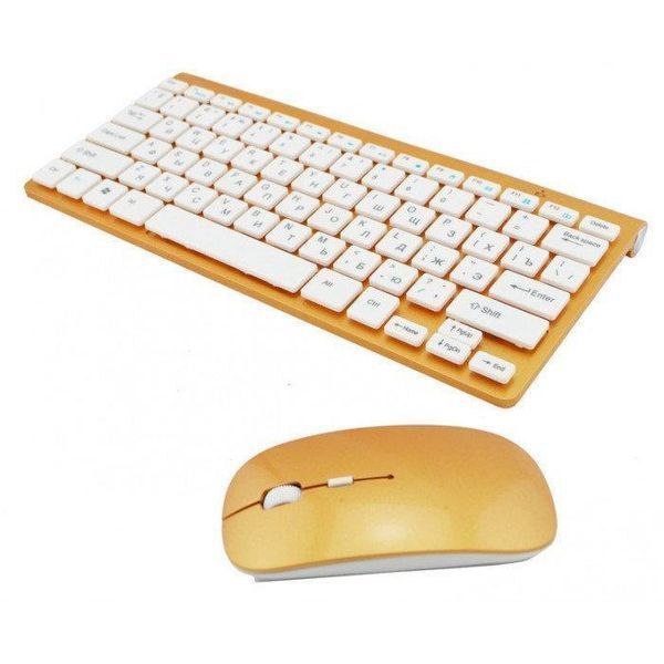 Беспроводная mini клавиатура и мышь keyboard 908 03971 фото