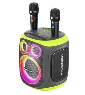 Портативная беспроводная колонка Bluetooth Hopestar Party 130 с 2 Микрофоном Караоке |120Вт 00130 фото