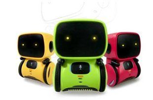 Робот іграшка інтерактивна з голосовим керуванням Smart Robot реагує на голос і торкання 02127 фото
