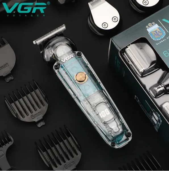Набір для стриження VGR V-102 тример для бороди, носа, вух і тіла 10649 фото