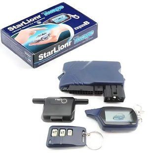Автосигнализация car alarm 2way B9, противоугонное устройство, анти-вор автомобильный, сигнализация в машину 04944 фото