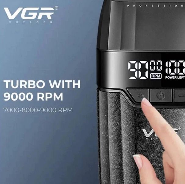 Электробритва VGR V-640S, шейвер, двойное лезвие, 9000 RPM, LED Display 10618 фото