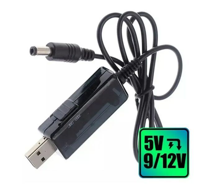 Універсальний перехідник адаптер USB для живлення роутера модему з 5В на 12 та 9В 35135 фото