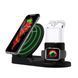 Бездротова зарядка, док-станція wireless fast charger 3in1 для трьох ґаджетів одночасно 05660 фото 3