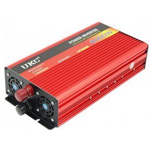 Преобразователь авто инвертор UKC 24V-220V AR 4000W c функции плавного пуска 05148 фото