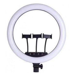 Кільцева LED-лампа з пультом ДК 3 тримача RING FILL LIGHT SLP-G500 45 см 45500 фото