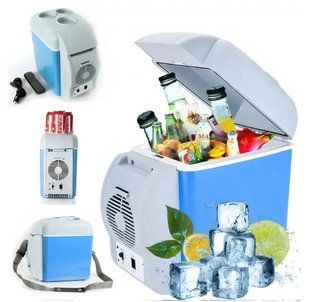 Автохолодильник портативний на 7.5 л від прикурювача 12 V Portable Electronic Fridge Freezer 23375 фото