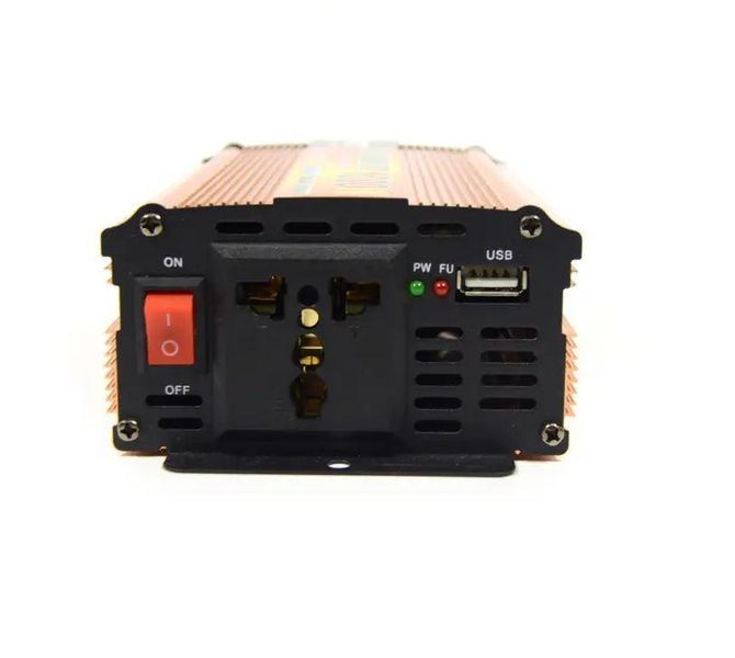 Преобразователь инвертор 12V-220V 1000W 01973 фото