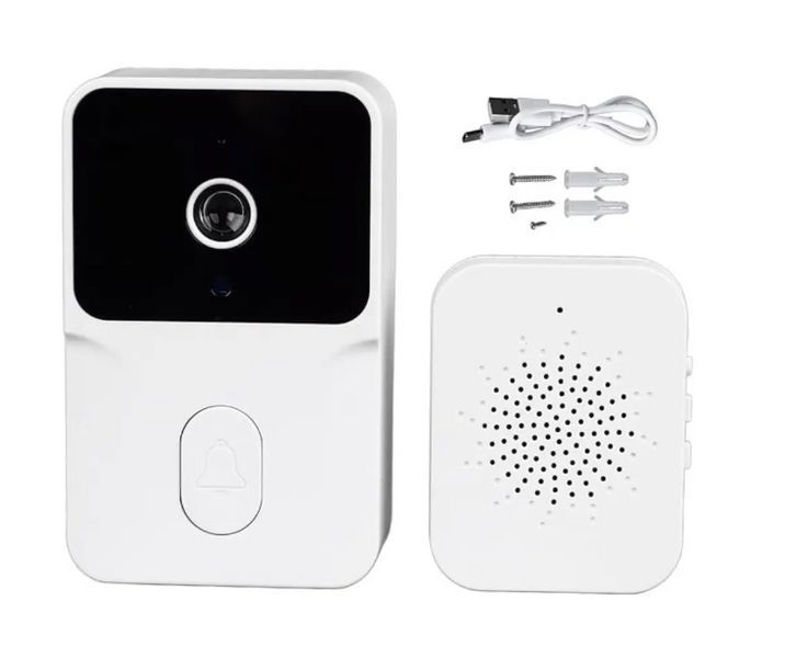 Видеоглазок Беспроводной дверной видеозвонок Wi-Fi Mini Doorbell M6 Умный аккумуляторный звонок 16646 фото