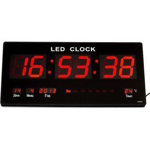 Настінний електронний годинник LED Clock JH 4622 01237 фото