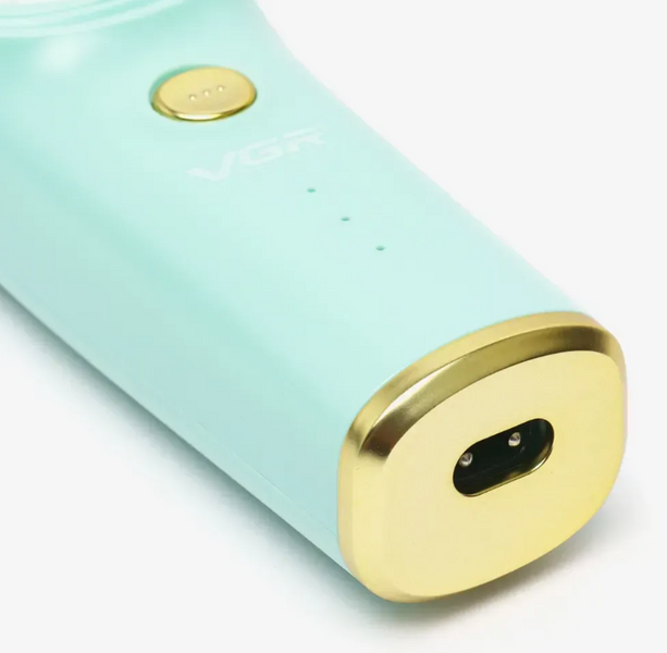 Машинка для стрижки дітей VGR V-151 Baby 3 насадки IPX7 800mAh 5W Blue 03535 фото