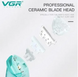 Машинка для стрижки дітей VGR V-151 Baby 3 насадки IPX7 800mAh 5W Blue 03535 фото 16