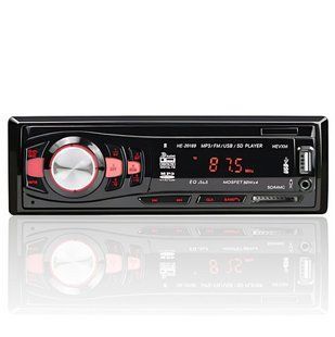 Автомагнитола MP3 JSD 308BT с подсветкой, MP3/FM/USB/SD, магнитола 1DIN с качественным звуком в автомобиль 05694 фото
