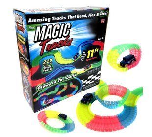 Гоночна траса 220 деталей MAGIC TRACK Меджік Трек з однією машинкою 00187 фото