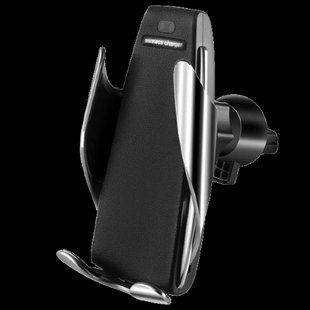 Автомобильный держатель с беспроводной зарядкой Smart Sensor S5 Black 05373 фото