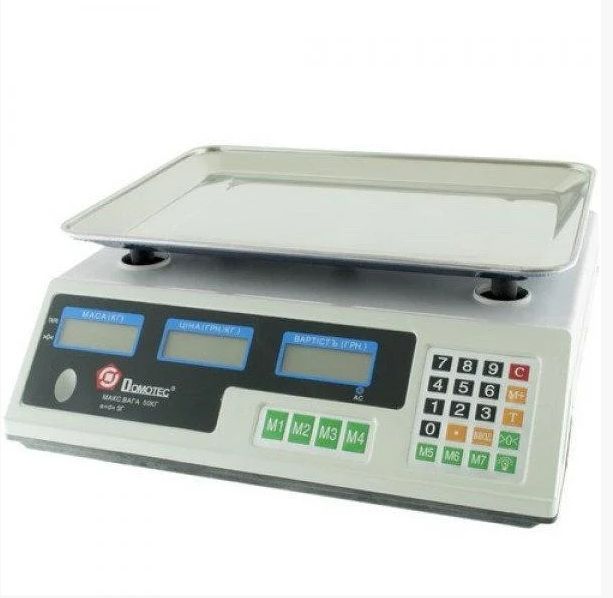 Весы ACS 50kg/5g MS 228 Domotec 6V 02851 фото