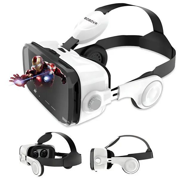 Окуляри віртуальної реальності VR BOX Z4 3D з пультом і навушниками 06769 фото
