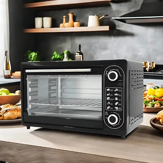 Піч електрична з об'ємом 48 л, регулюванням часу та температури (60&deg;-250&deg;) 2500ват ATLANFA AT-7748 09220 фото