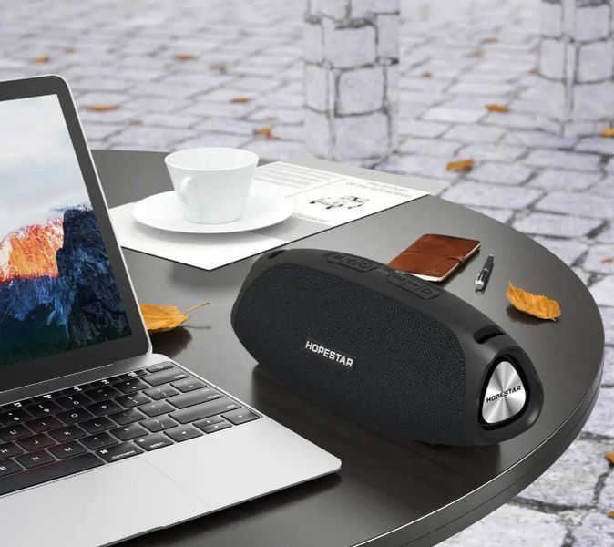 Колонка Bluetooth Hopestar H43 Black 03749 фото