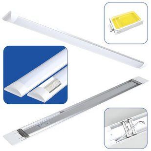 Светодиодная потолочная LED лампа 120 см с холодным белым свечением GREELITE 220v 150W 08250 фото