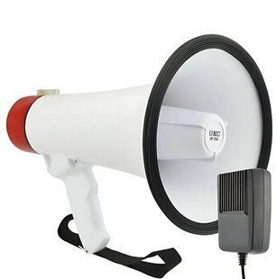 Мегафон гучномовець рупор ручний MEGAPHONE ER-55 12v UKC 05076 фото