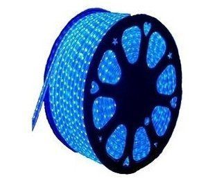 Світлодіодна LED-стрічка 5050 Blue бухта 100m, синя лід стрічка 02308 фото