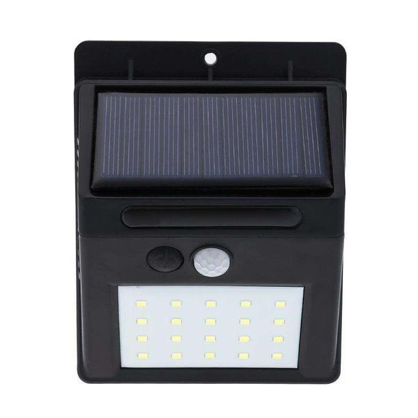 Лампа прожектор SH 609-20smd з датчиком руху та сонячною панеллю настінний вуличний 05115 фото