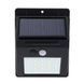 Лампа прожектор SH 609-20smd з датчиком руху та сонячною панеллю настінний вуличний 05115 фото 3