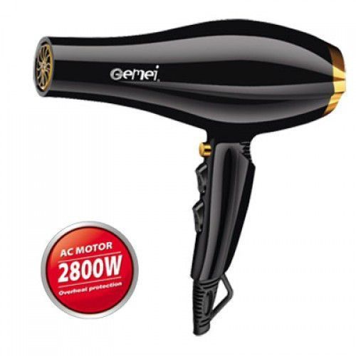 Фен для волос GEMEI GM-1765 2800 Вт 05200 фото