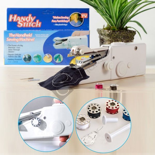 Швейна машинка ручна мініатюрна Handy Stitch 00555 фото