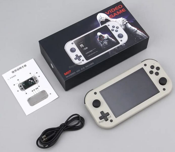 Игровая портативная консоль SJGAM M17 4,3" IPS-экран, (15000 игр) (25 игр. эмулят.), (128 Гб) 16355 фото