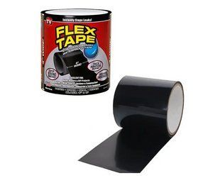 Водонепроникна скотч-стрічка ізоляційна надміцна скотч-стрічка Flex Tape 05515 фото