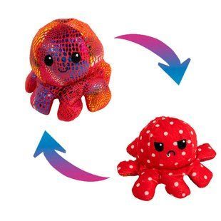 М'яка іграшка Восьминіг перевертень двосторонній Mood Octopus 32022 фото