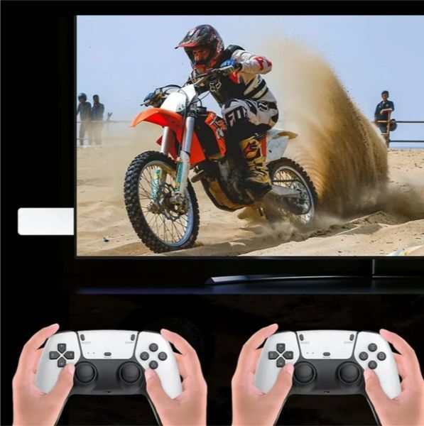 Ігрова консоль-приставка 2.4G WIRELESS CONTROR GAMEPAD M15, приставка ігрова та два бездротові джойстики 16263 фото