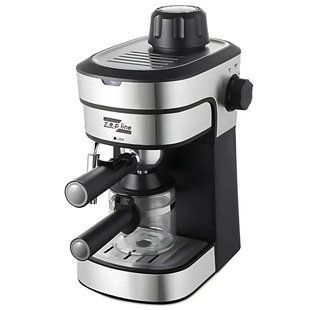 Кофеварка универсальная рожковая Zepline Barista ZP-6910 мощностью 2200Вт с вспенителем молока для эспрессо и 06910 фото