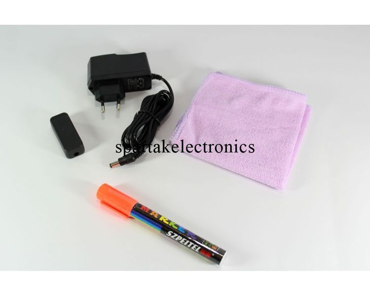Світлодіодна led дошка FLUORECENT BOARD 60*80, неонова дошка для реклами 02840 фото
