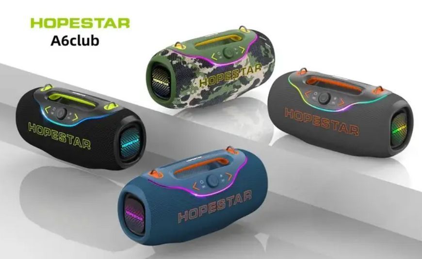 Колонка Bluetooth Hopestar A6 CLUB 200W з мікрофоном 90802 фото