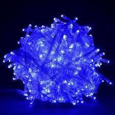 Светодиодная гирлянда Xmas Led 500 B-1 синяя, новогодняя гирлянда 48044 фото