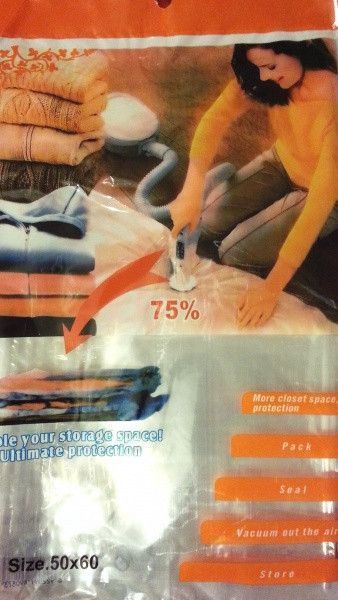 Вакуумний пакет, Vacuum bags, Розміри 50x60 см 05060 фото