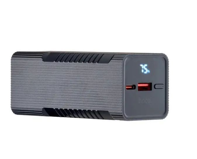 Зовнішній акумулятор HOCO Q15 Flashlight 22.5W fully compatible power bank(10000mAh) Black 20022 фото