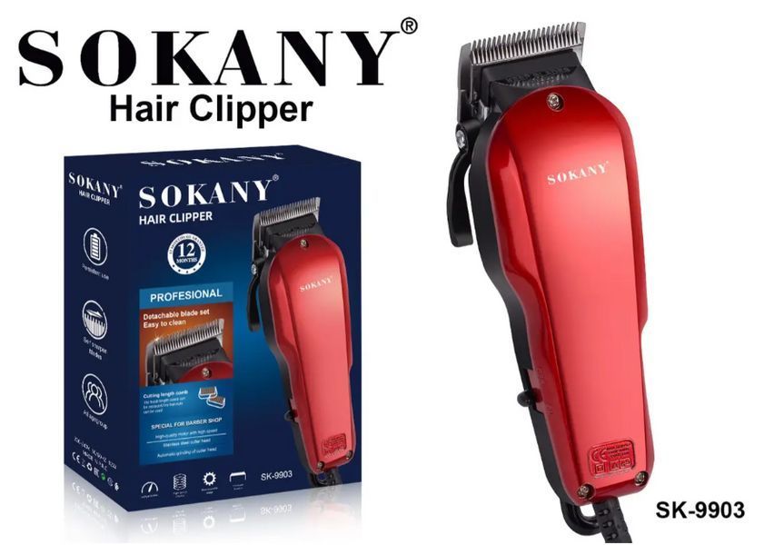 Машинка для стрижки волосся Sokany SK-9903 69051 фото