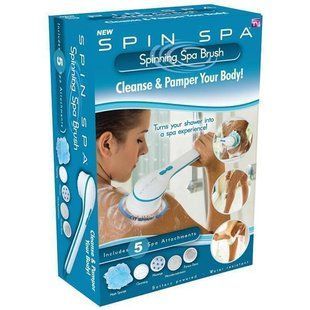 Масажна щітка для тілаSpa Srush, щітка мочалка 02596 фото