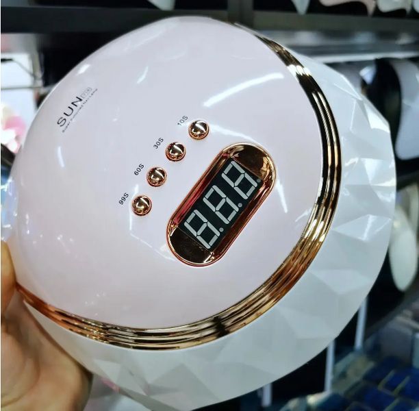 Профессиональная лампа для ногтей Sun 18y-248W-60 LED цифровое табло, датчик движения 12855 фото